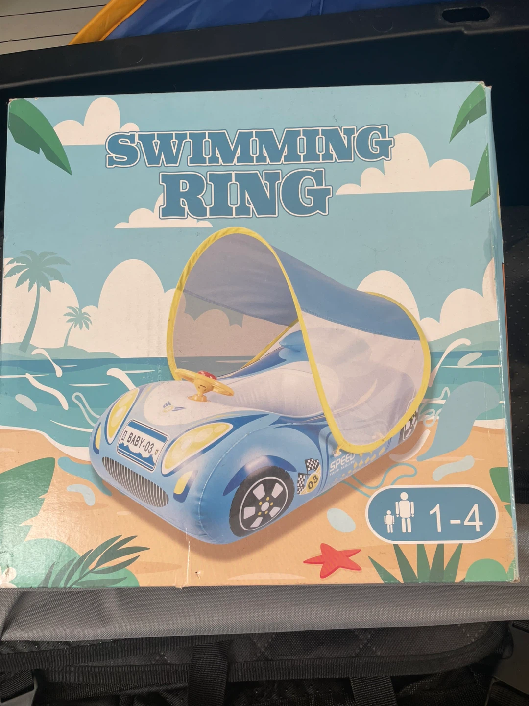 BRAND NEW Baby Pool Float with Canopy
