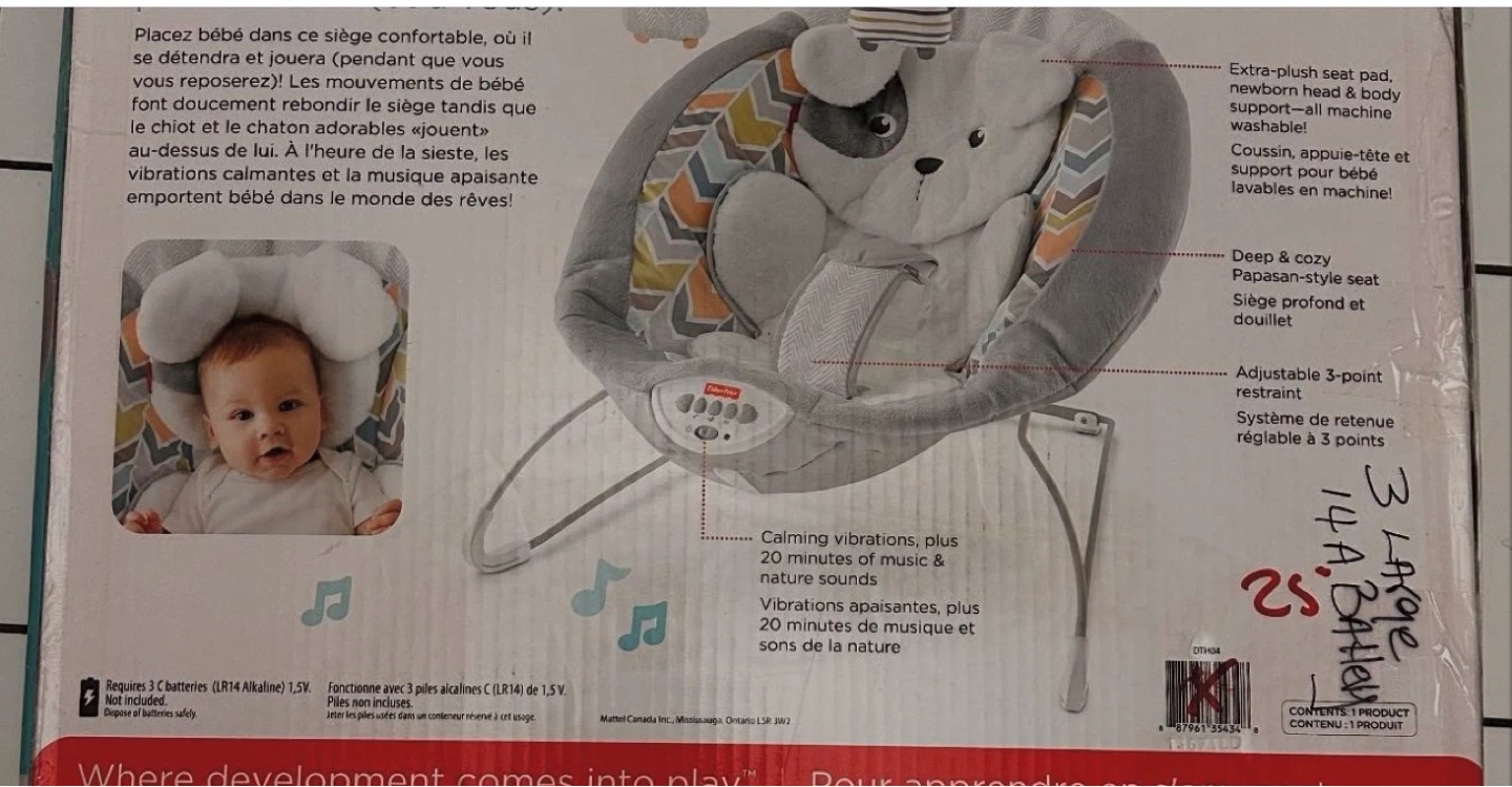 Fisher-Price Baby Rocker with Music - photo 2