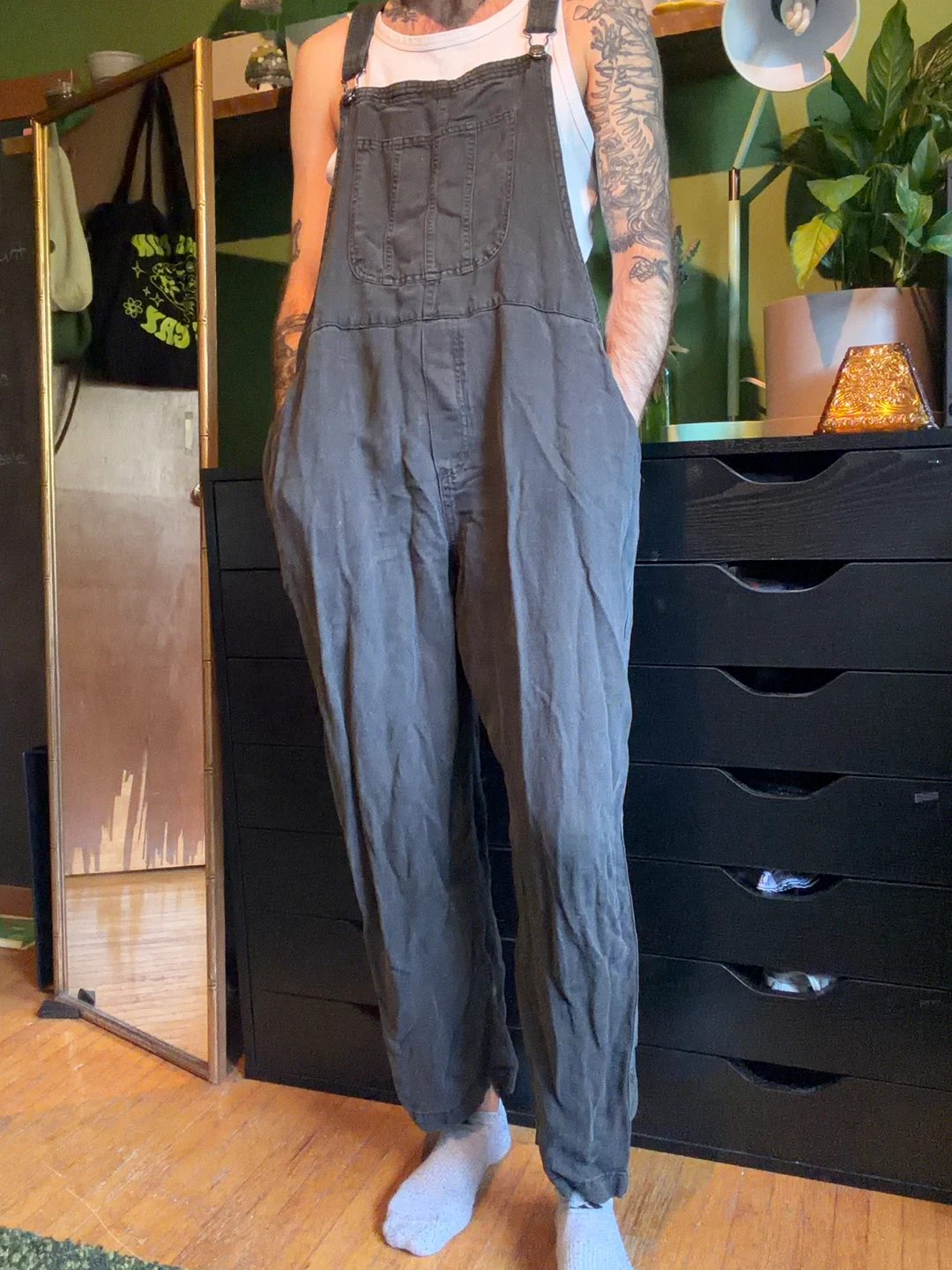 Aerie Overalls - 3 pairs; 2x Dark Grey + 1x Burnt Orange