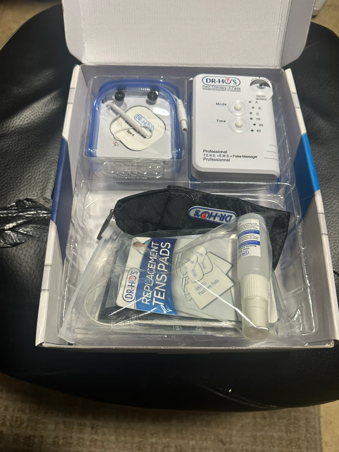 DR-HO'S Pain Therapy System 4 Pad TENS Device - photo 2