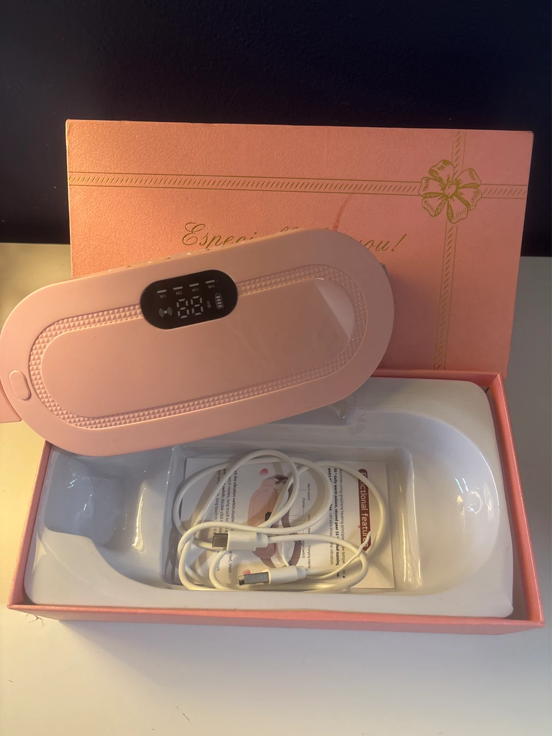 Pink Heating Pad and Massager - photo 2