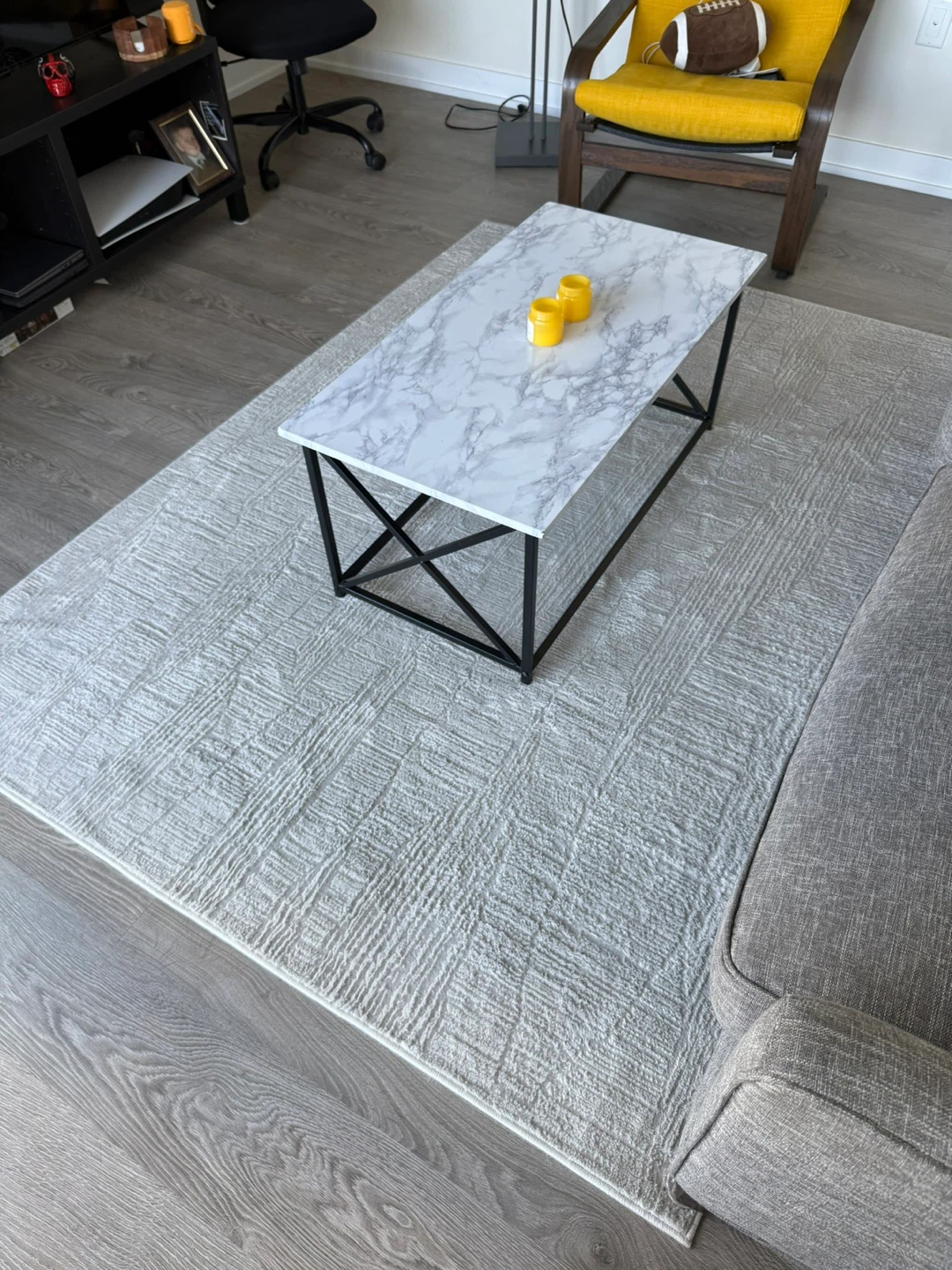 Modern Coffee Table with FAUX Marble Top - photo 2