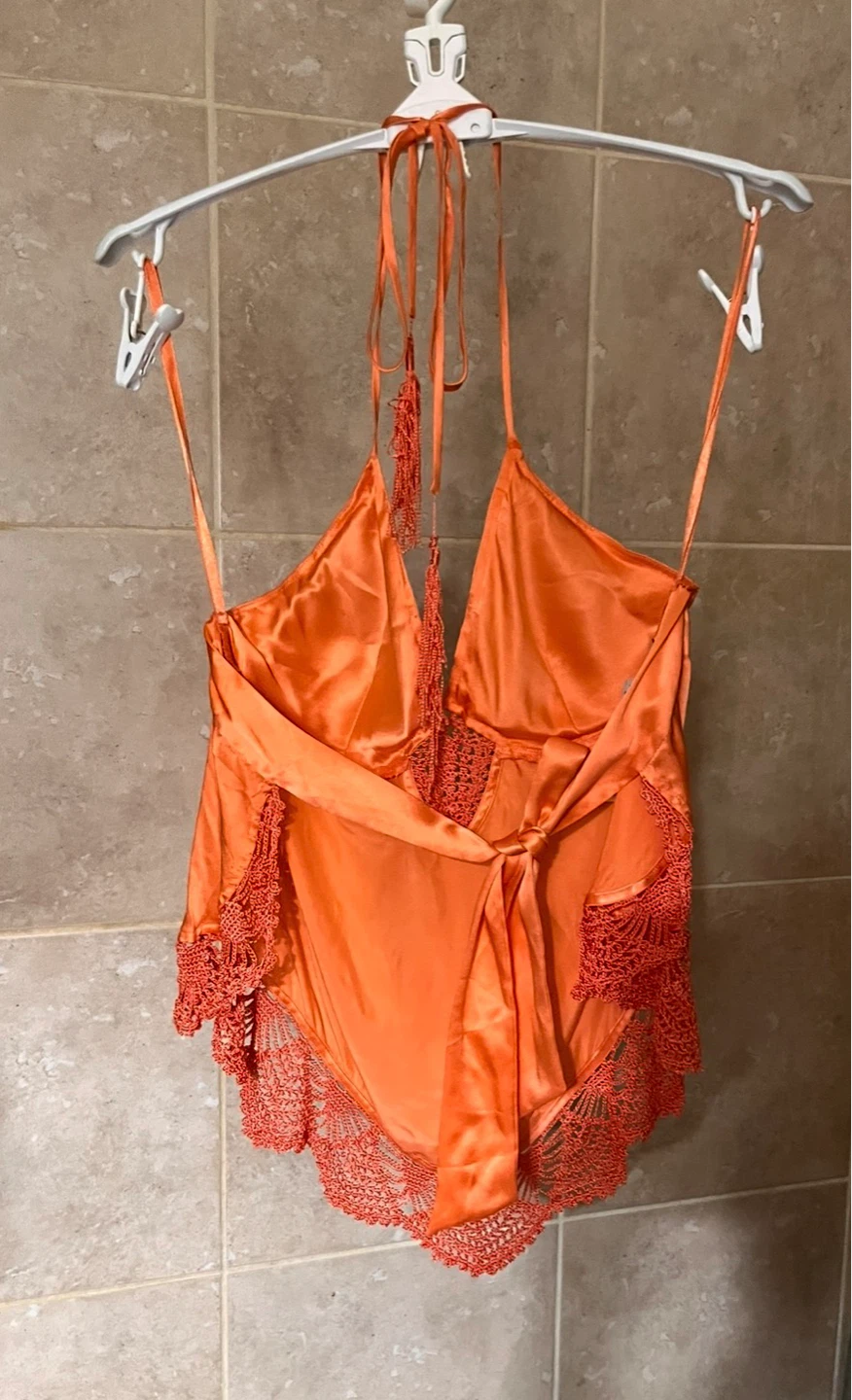 Guess Jeans Orange Halter Top M/M - photo 2