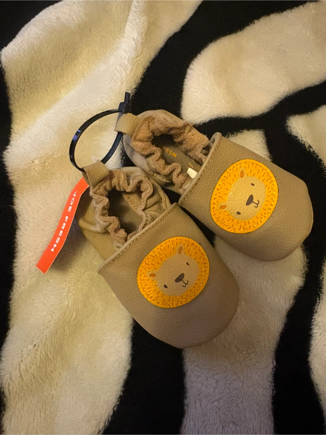 Joe Fresh Baby Lion Slippers