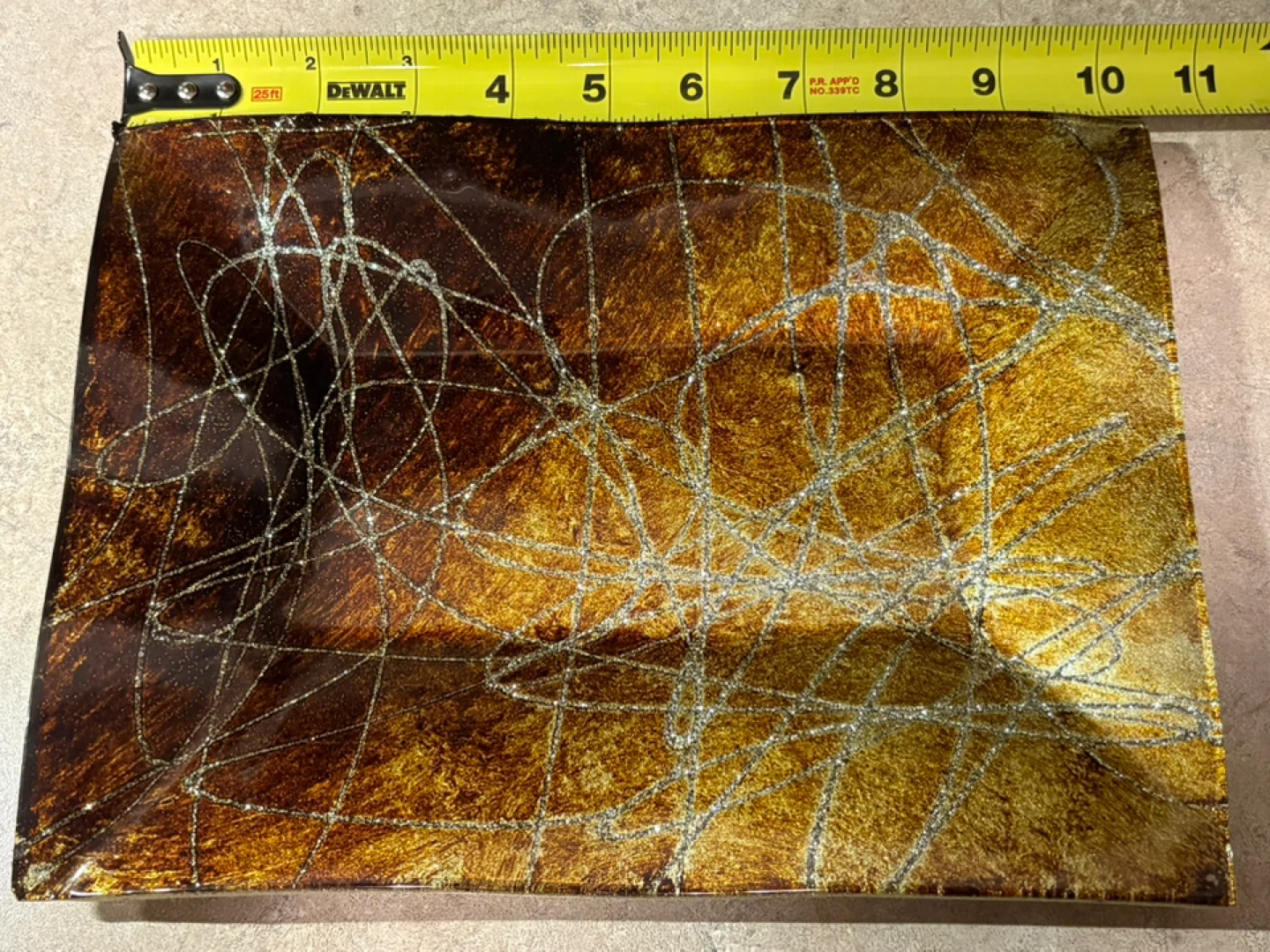 Vintage Decorative Glass Dish MCM style. - photo 2