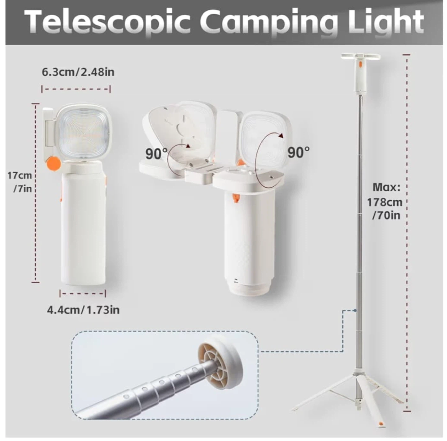HEAHOLD Portable Telescopic Light - photo 5