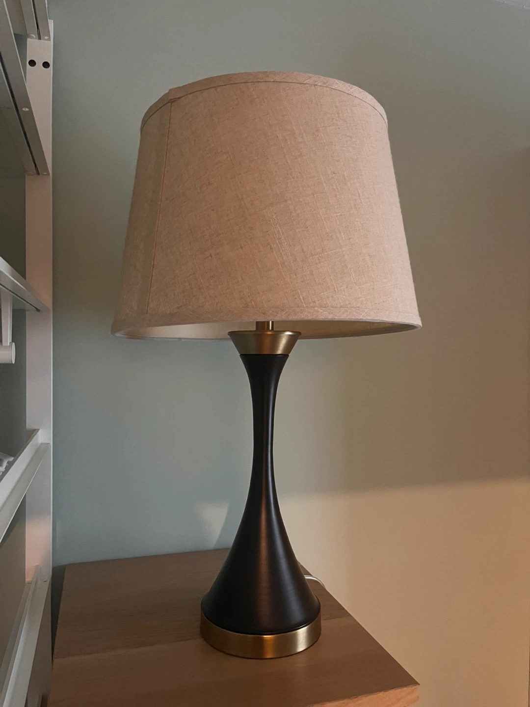 Table Lamp with Fabric Shade