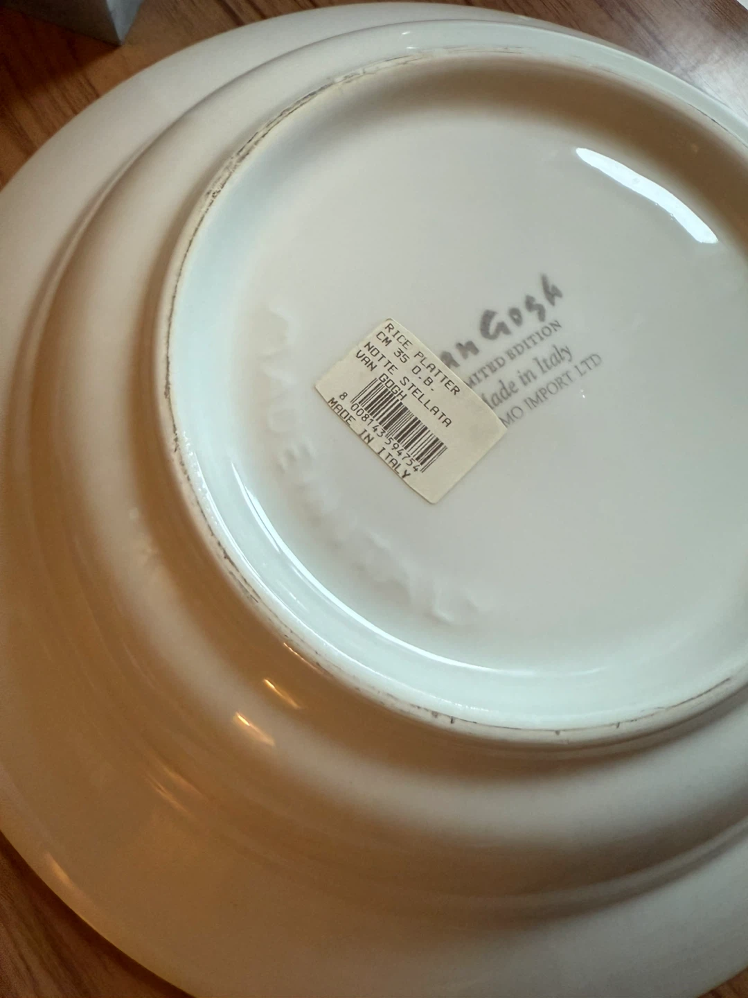 Van Gogh Starry Night Serving Dish - Made in Italy - photo 5