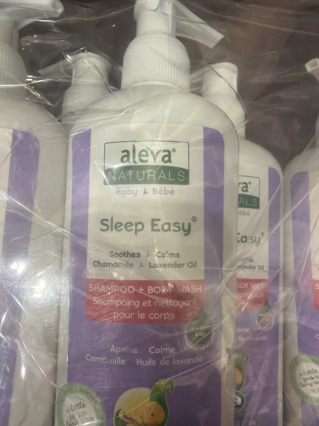 Aleva Naturals Sleep Easy Baby Shampoo + Body Wash (4-pack) - photo 2