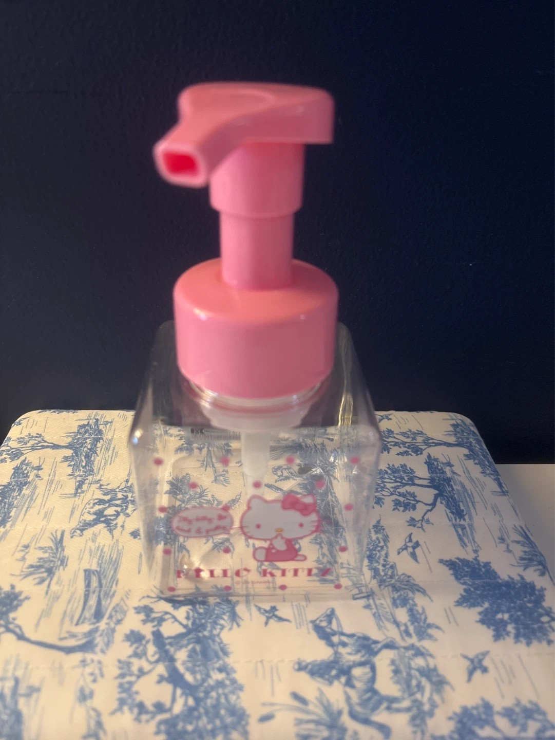 Hello Kitty Pink Pump Bottle