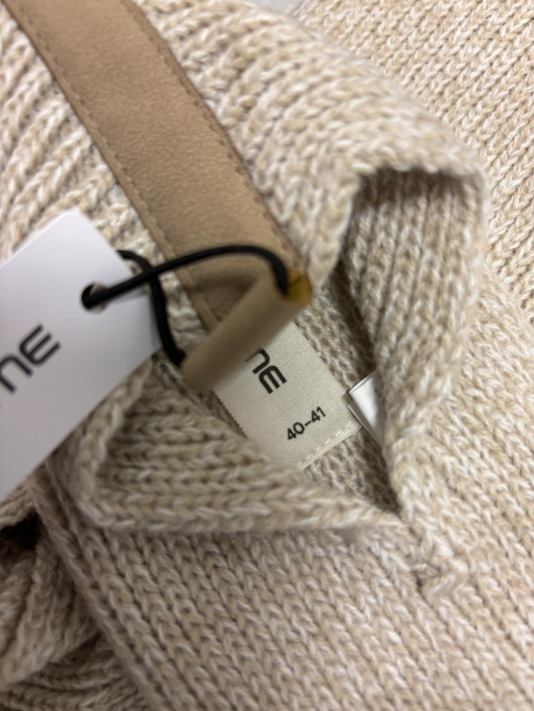 FOH HOME Knit Slippers Size 40-41 - photo 2