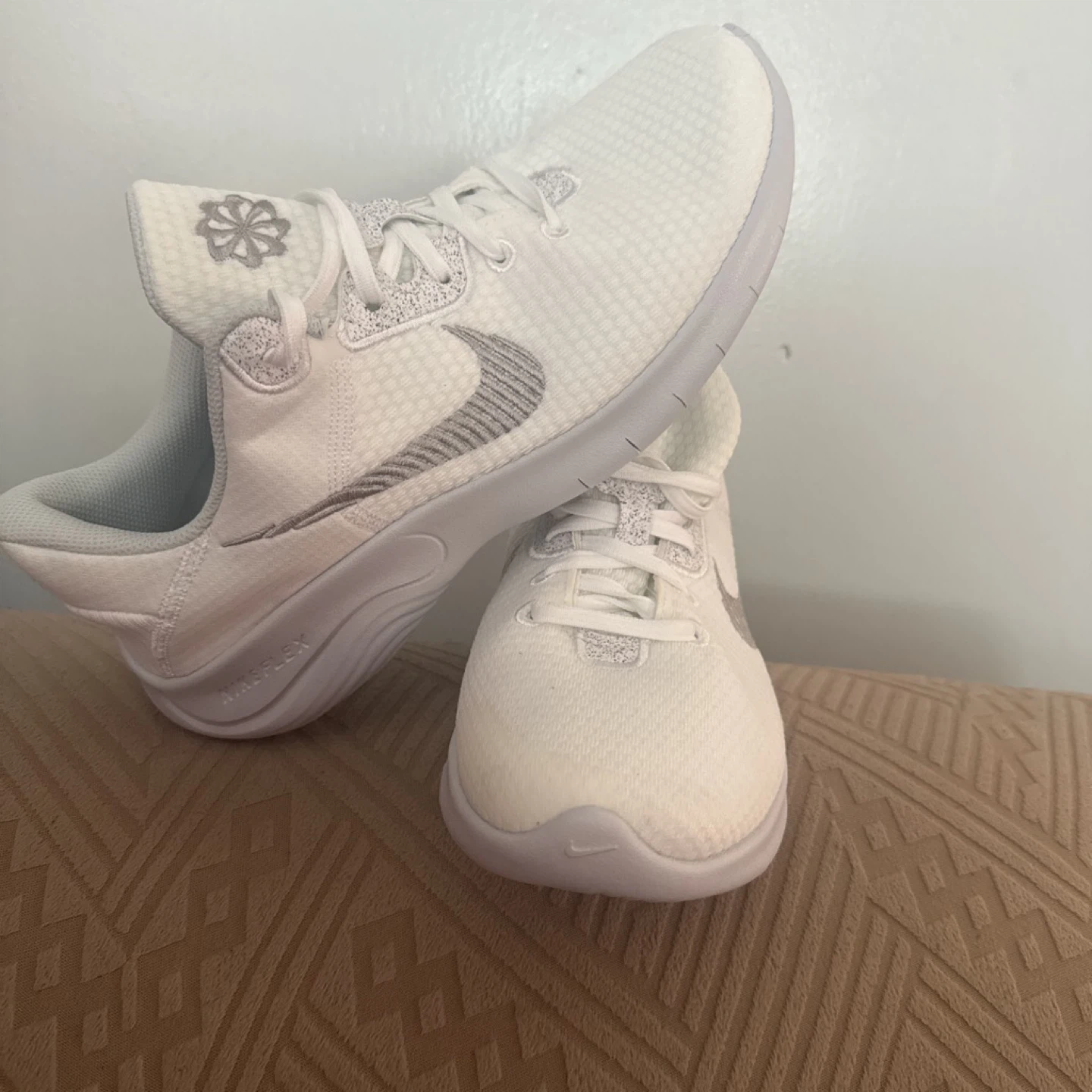 Nike White Flex Training Shoes - photo 2