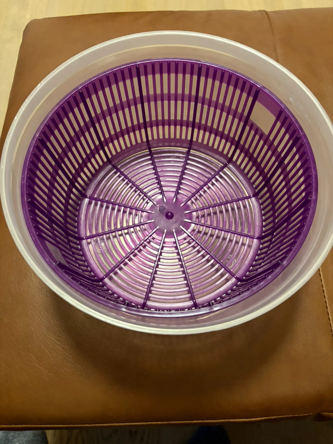 Purple Salad Spinner - photo 2