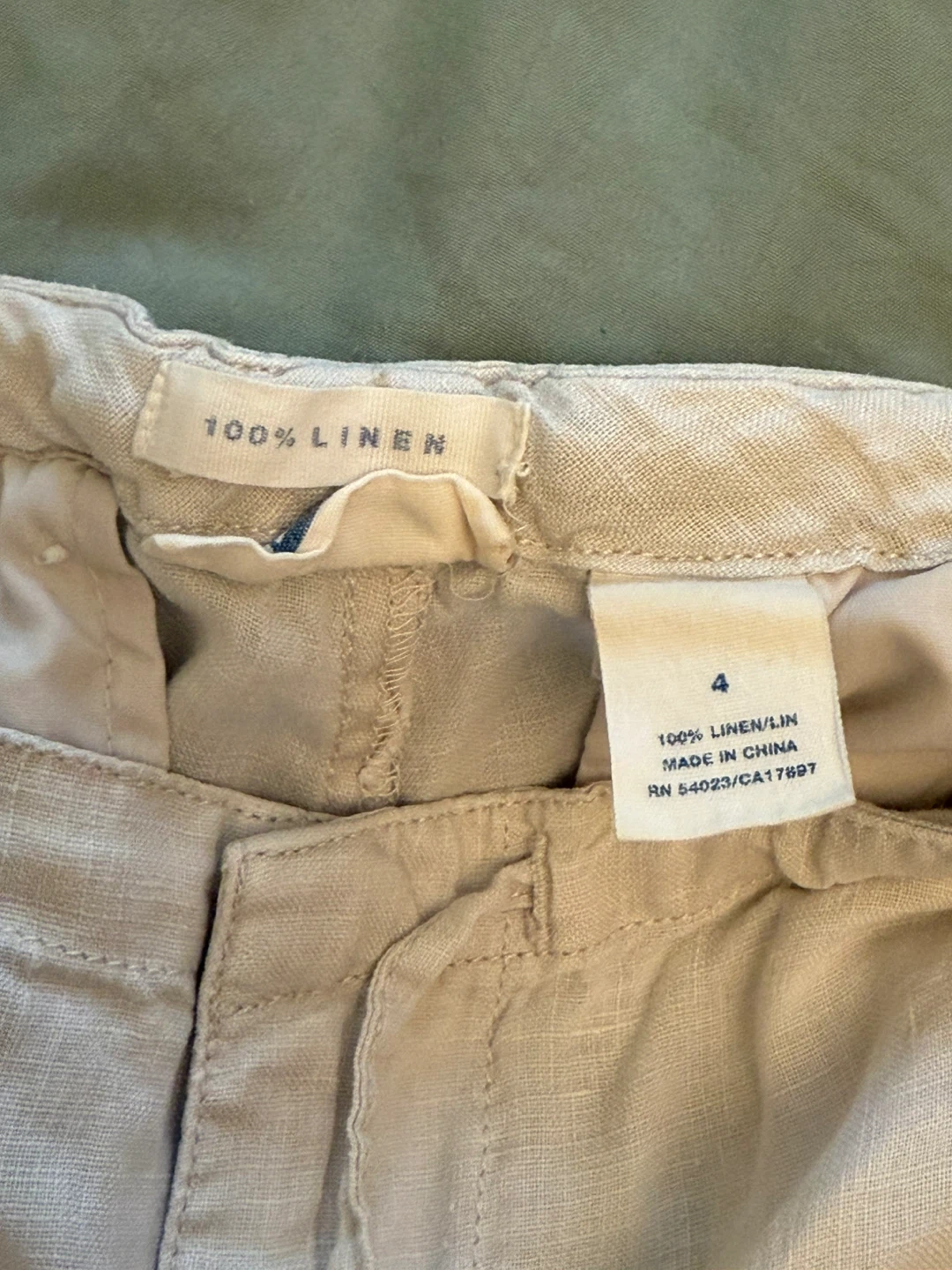 Old Navy Linen Cropped Pants - photo 3