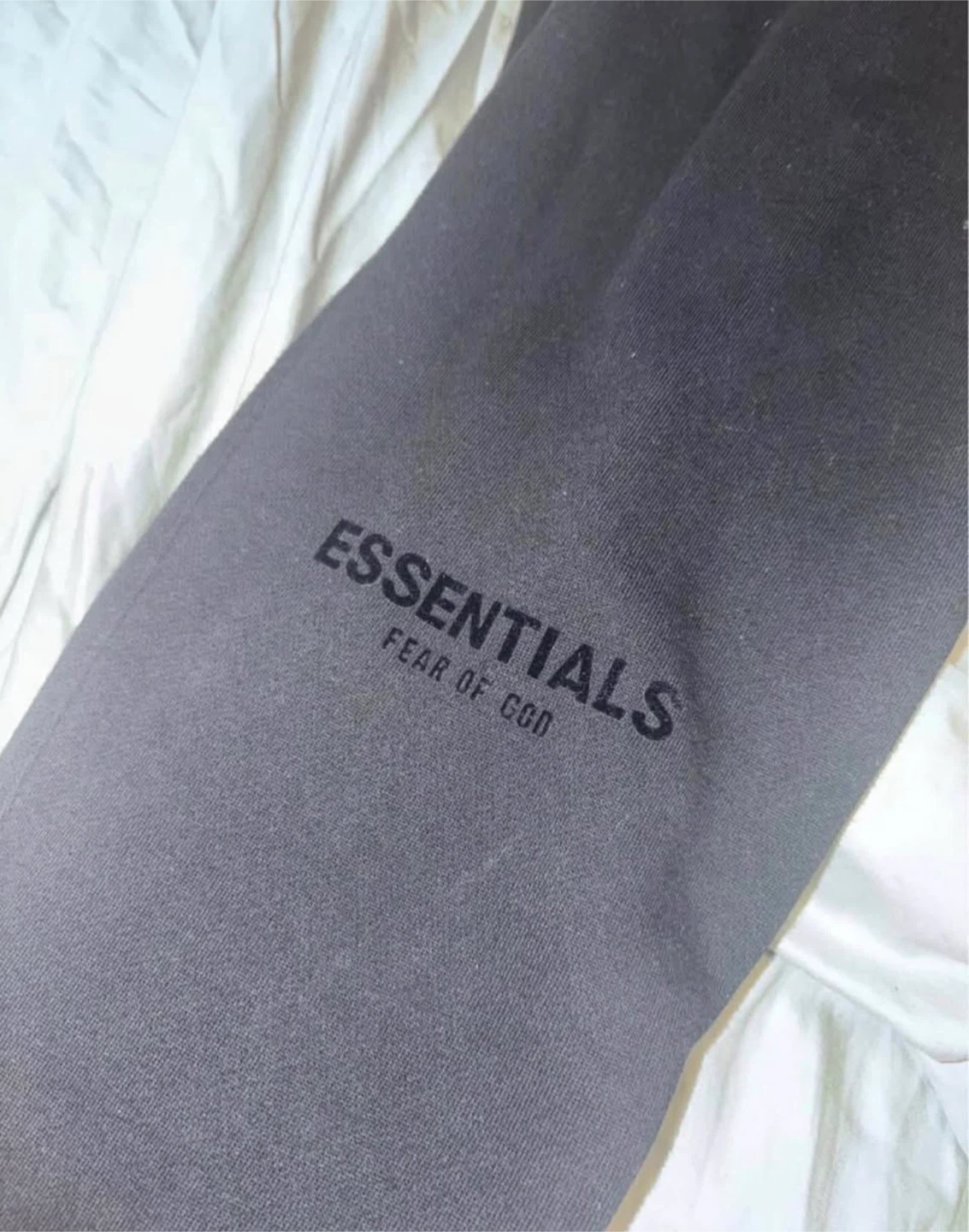 Fear of God Essentials Sweatpants - Black, Size S - photo 3