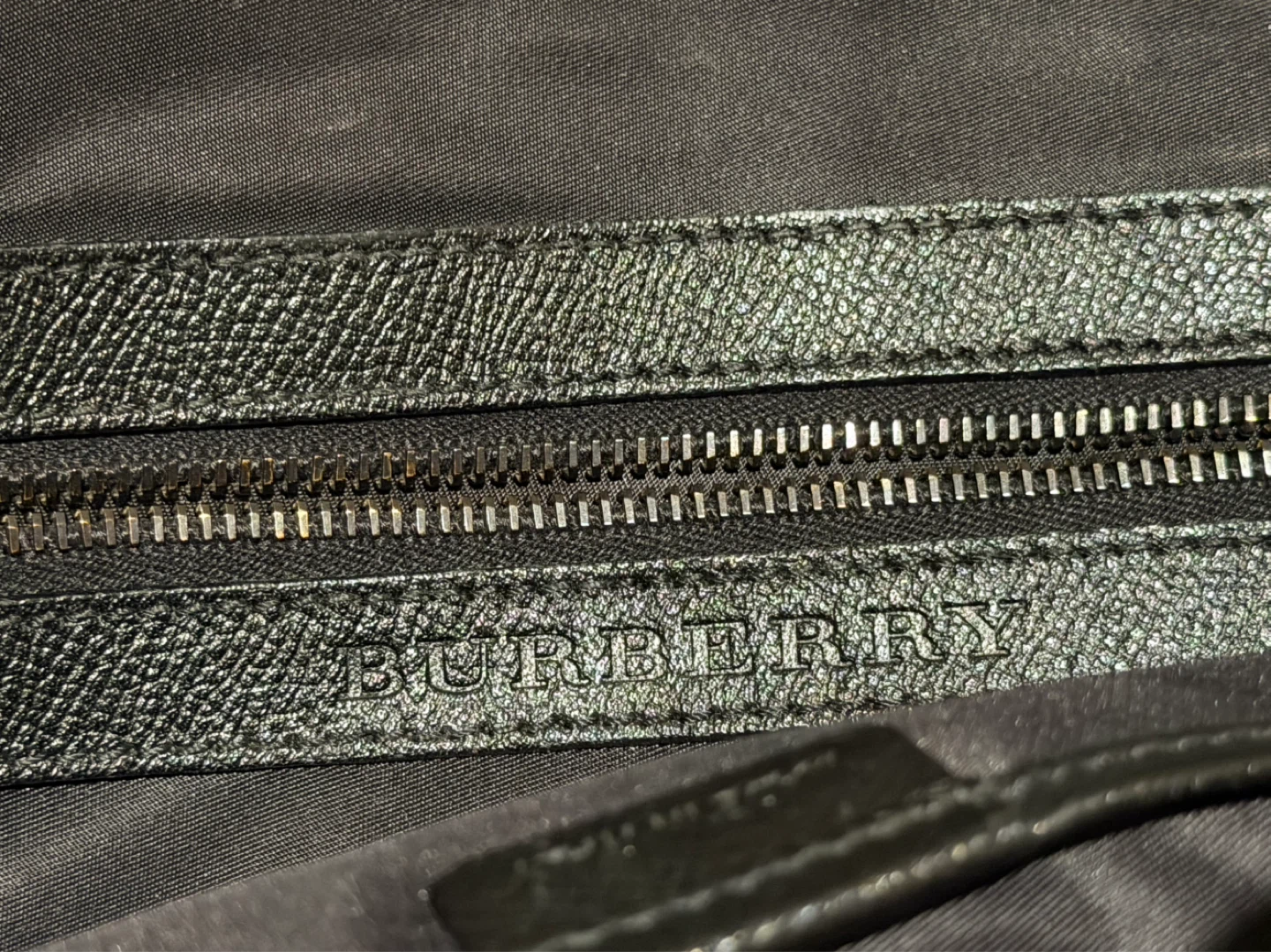 Burberry London Messenger Bag – Charcoal / Black - photo 3