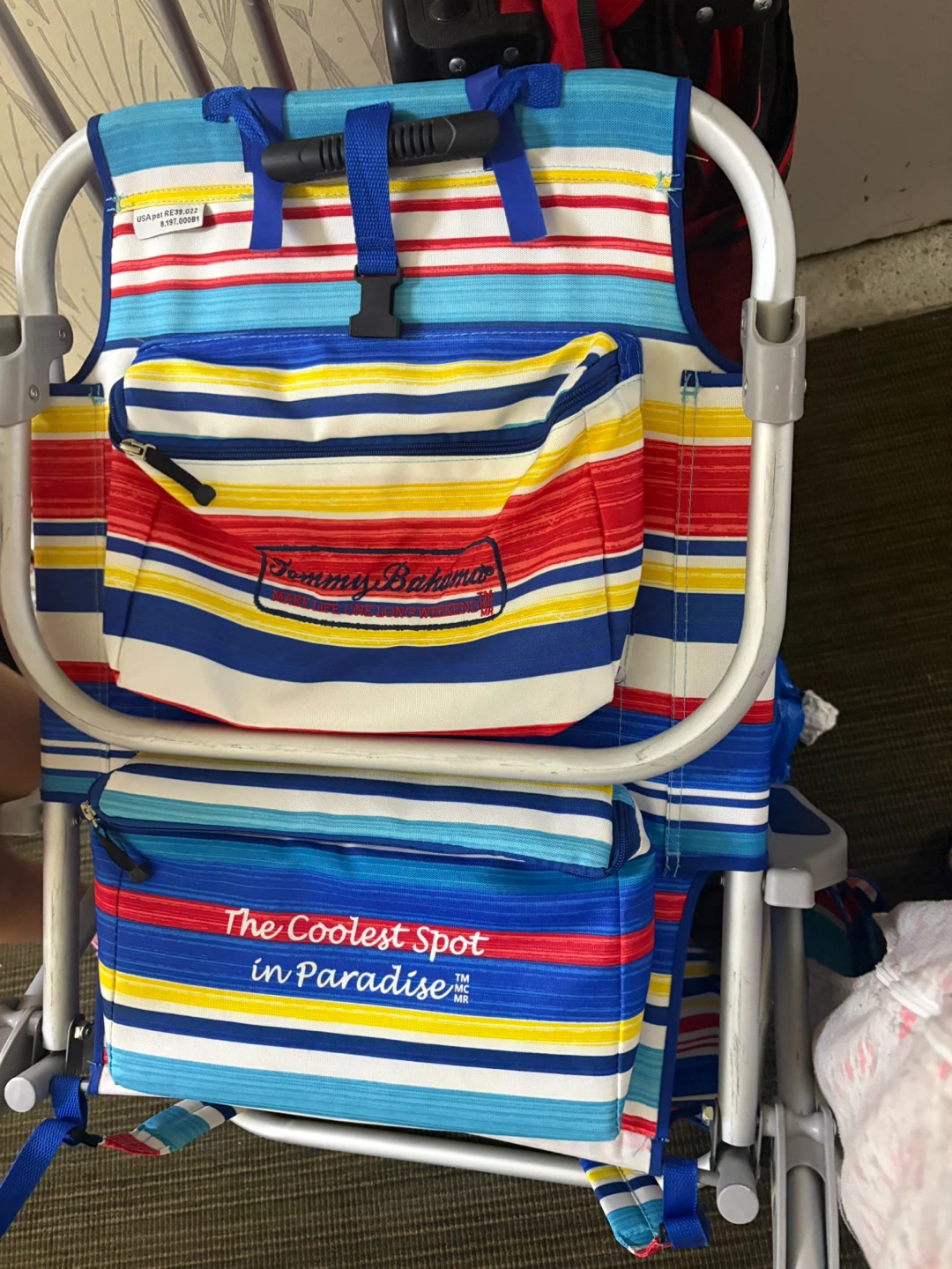 Tommy Bahama Striped Beach Chair - photo 2