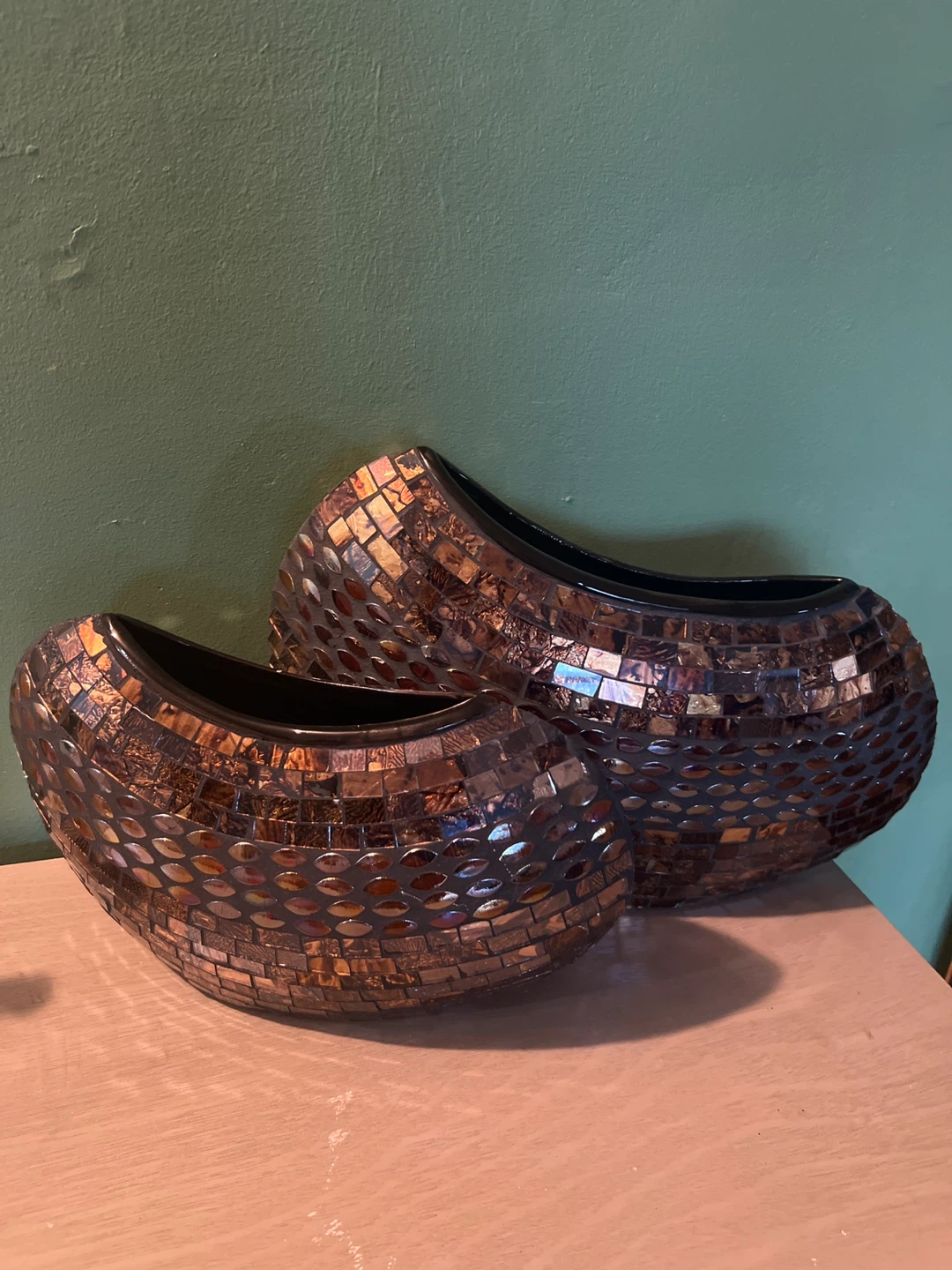 Mosaic Vases Set of 2