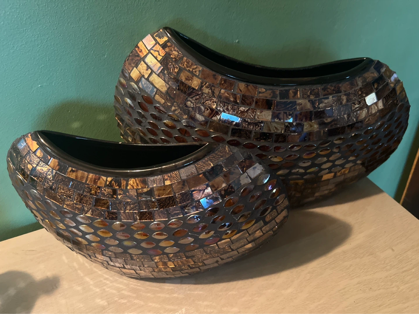 Mosaic Vases Set of 2 - photo 2