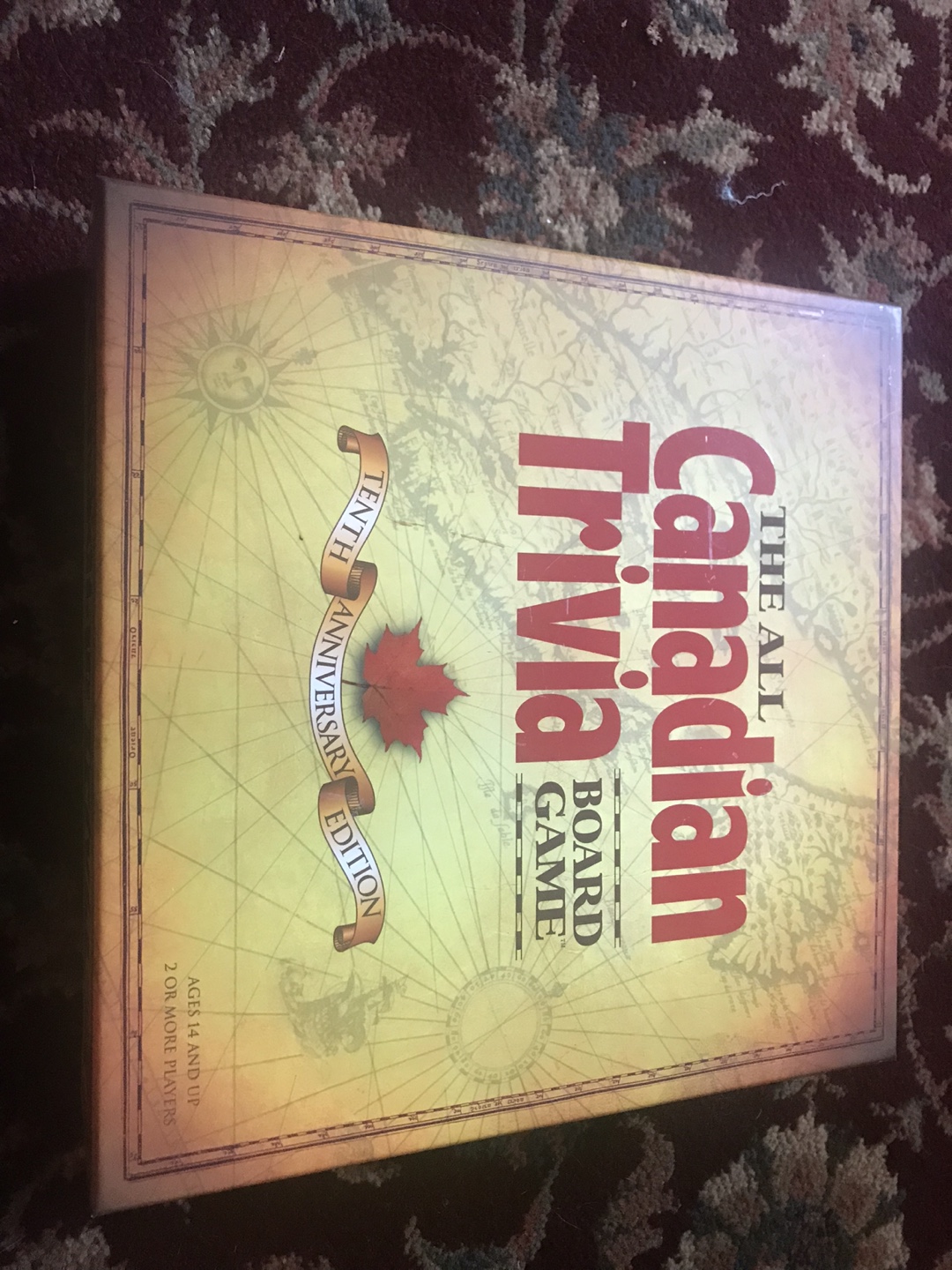 The All Canadian Trivia Board Game Tenth Anniversary Edition