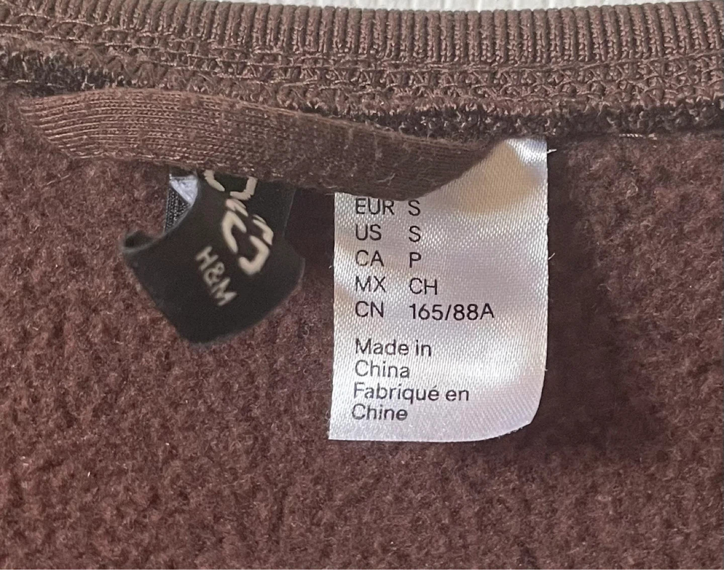 H&M Seattle Brown Colour-Block Varsity Jacket - photo 3