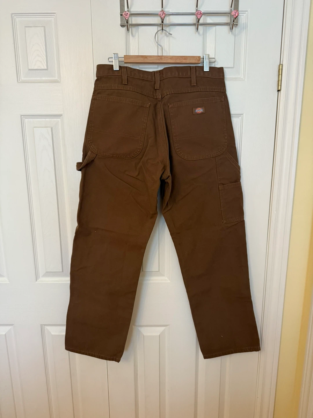 Dickies Brown Canvas Carpenter Pants - photo 2