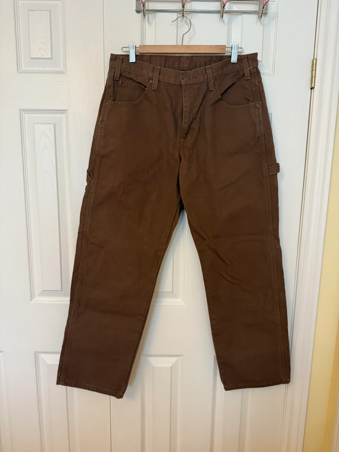 Dickies Brown Canvas Carpenter Pants
