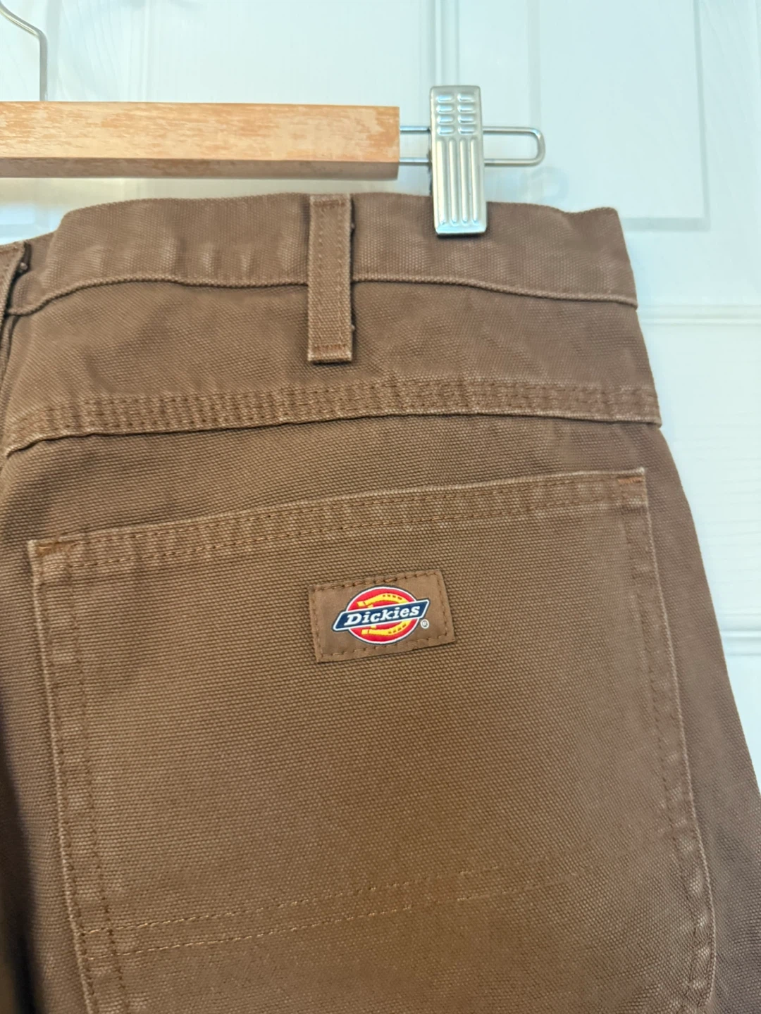 Dickies Brown Canvas Carpenter Pants - photo 3