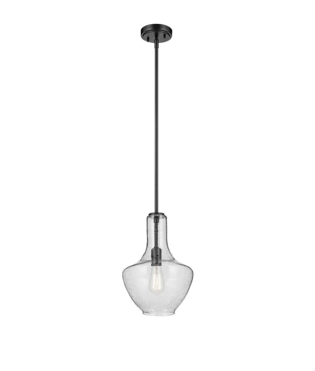 Clear Glass Pendant Light Fixture
