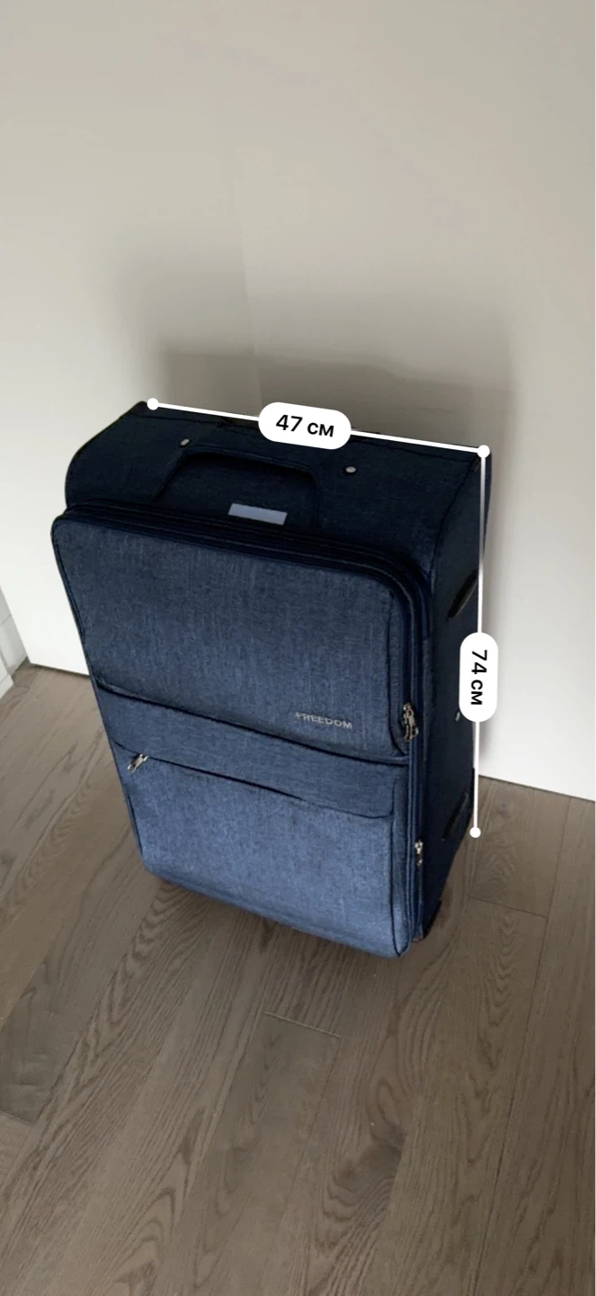 Suitcase Navy Blue