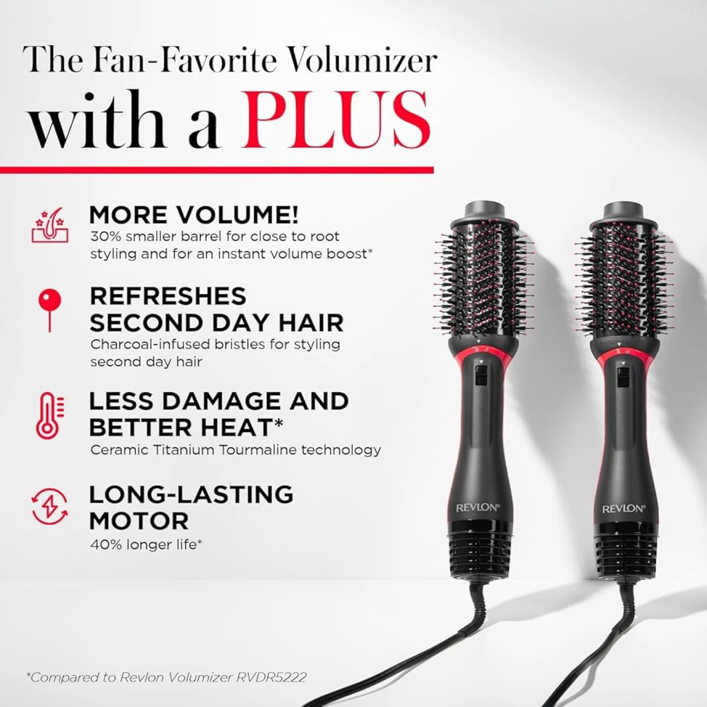 Revlon Fan-Favorite Volumizer Plus Hair Dryer Brush - photo 4