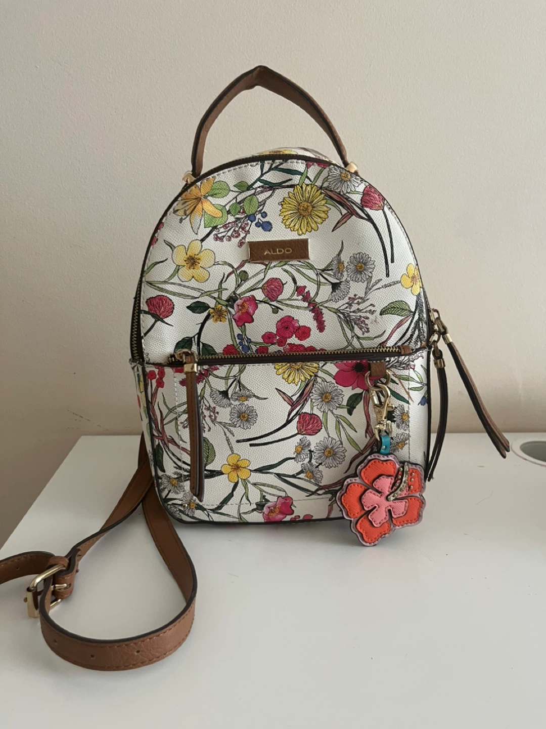 ALDO Floral Mini Backpack