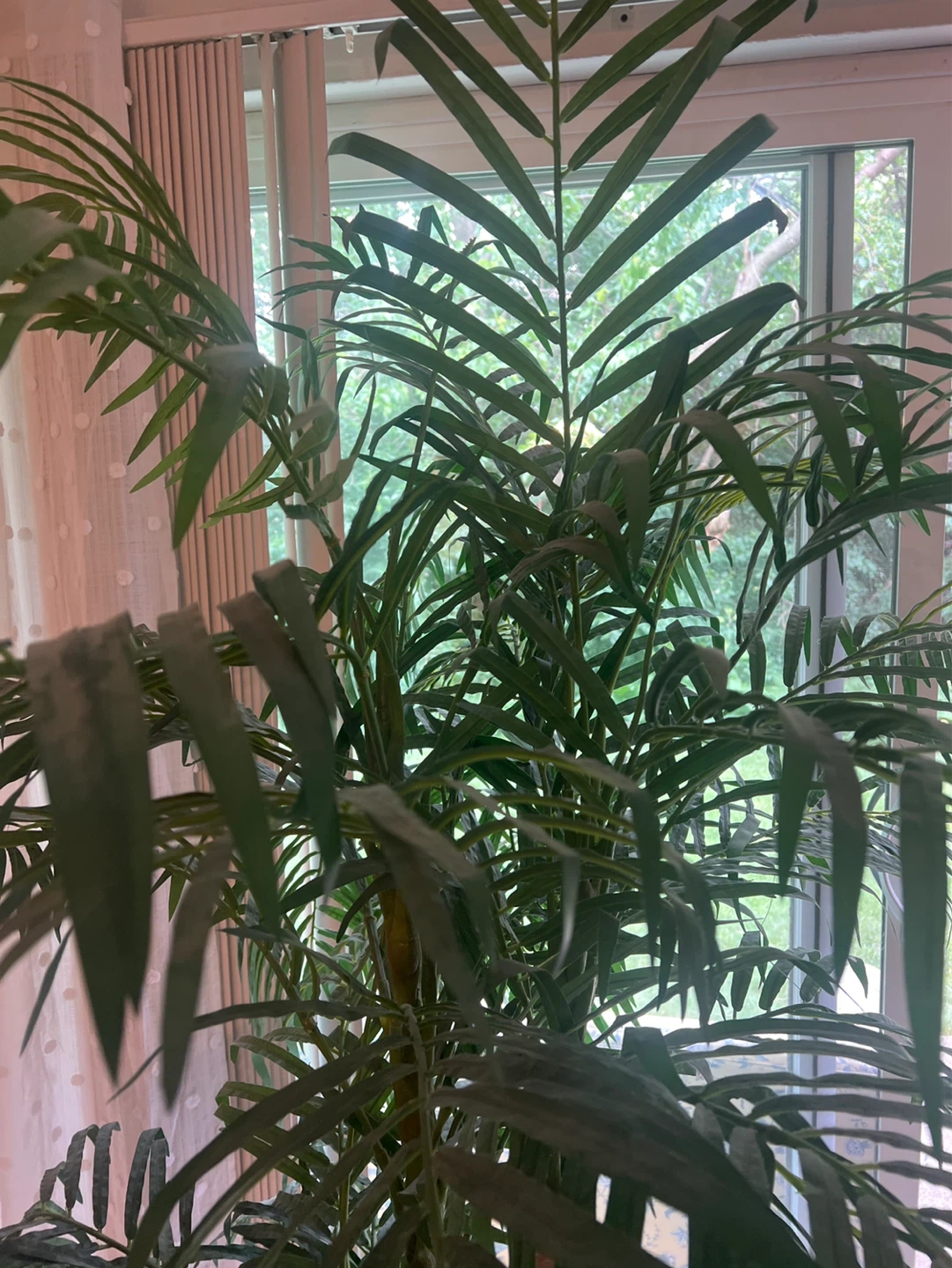 Artificial Palm Plant in Wicker Pot - photo 2