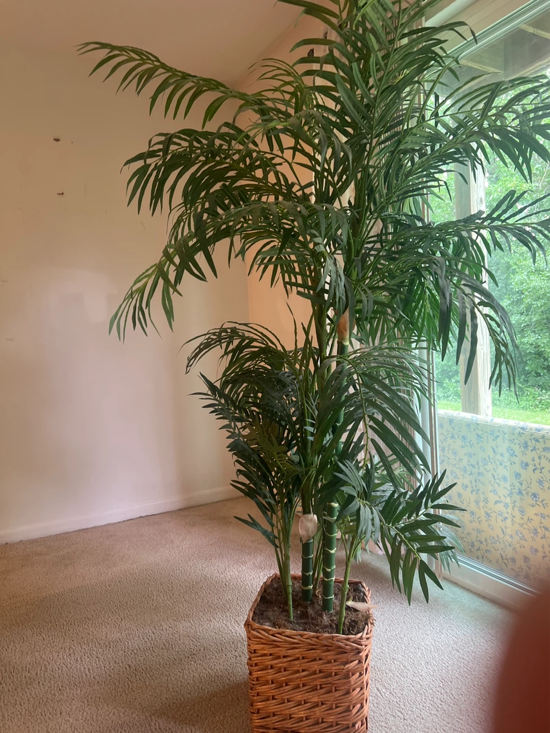 Artificial Palm Plant in Wicker Pot - photo 4