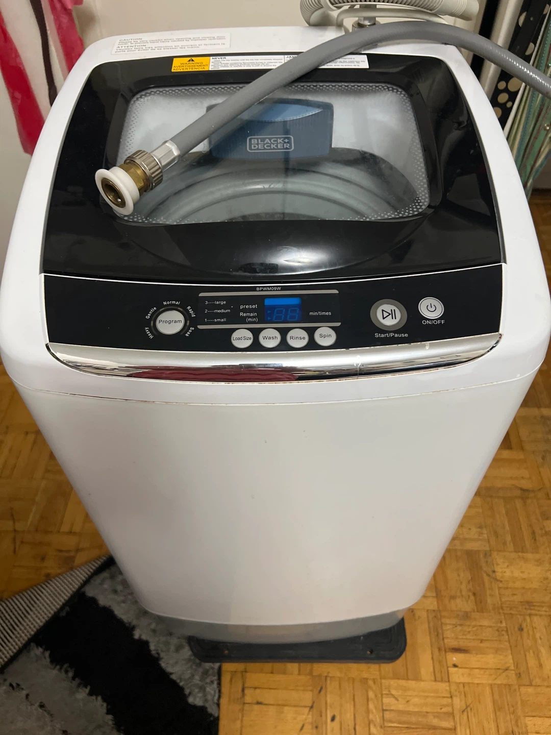 BLACK+DECKER Portable Washing Machine BPWH09W - photo 5