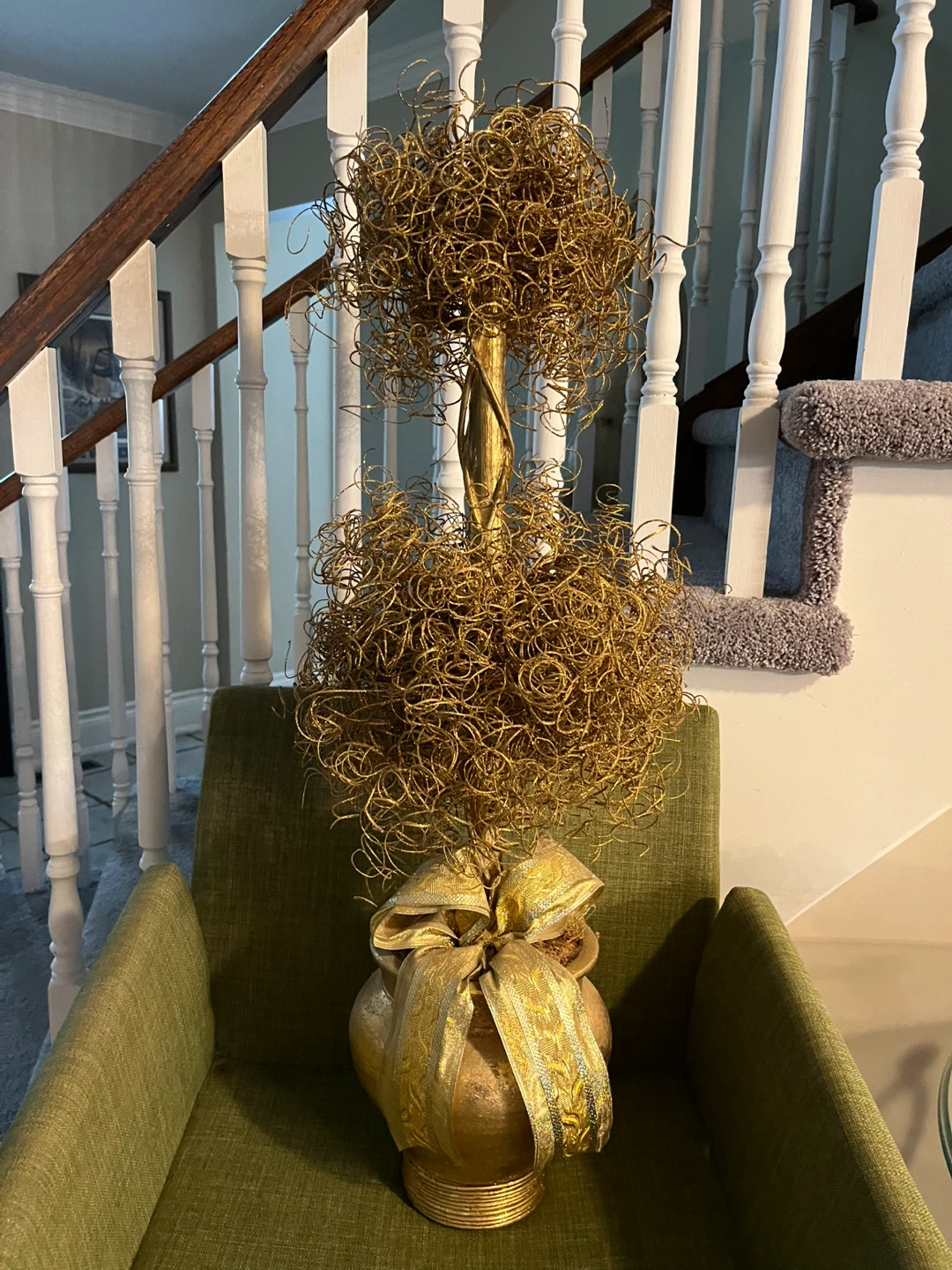Gold Topiary Decor - photo 2