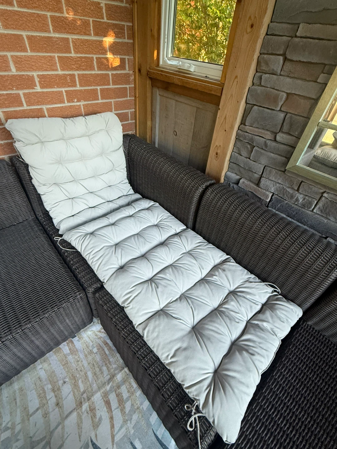 IKEA KUDDARNA Sun Lounger Cushion 4pcs - photo 2