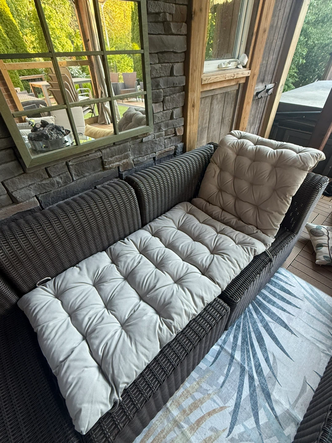 IKEA KUDDARNA Sun Lounger Cushion 4pcs - photo 4