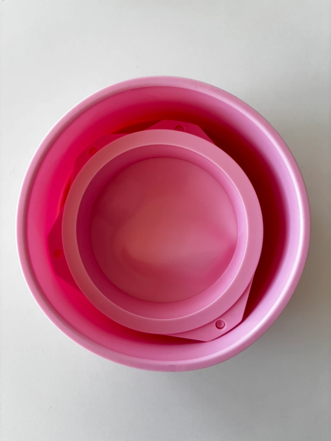 🎂 Round Silicone Cake Molds Set (6" Large / 4" Mini 4-Pack) - photo 2