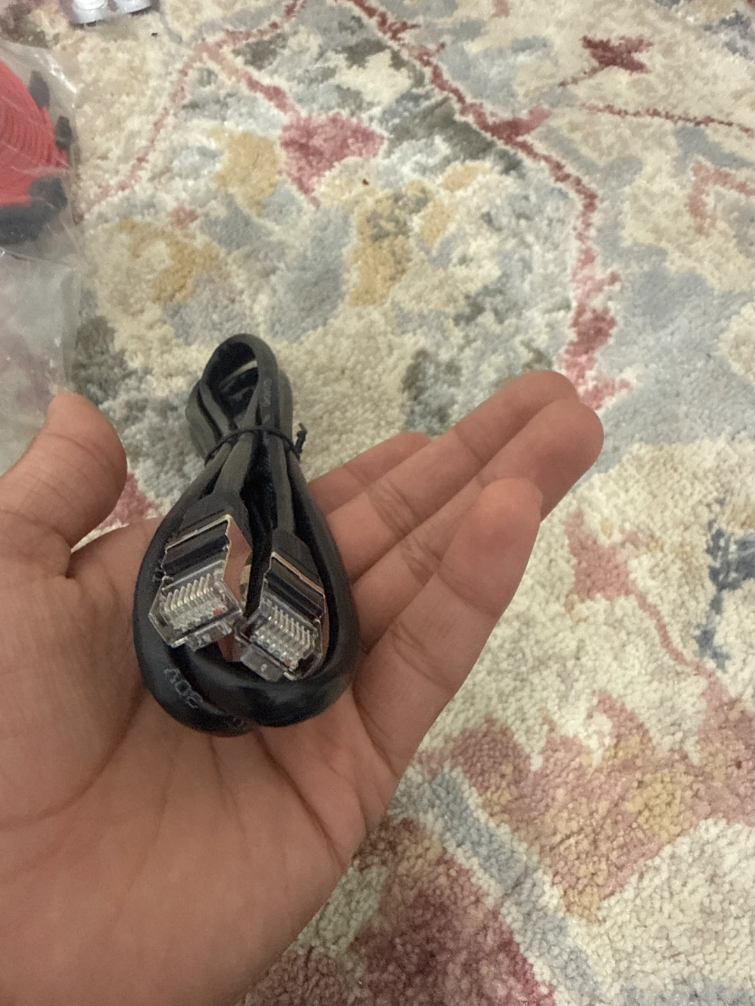 Black Ethernet Cable - photo 2