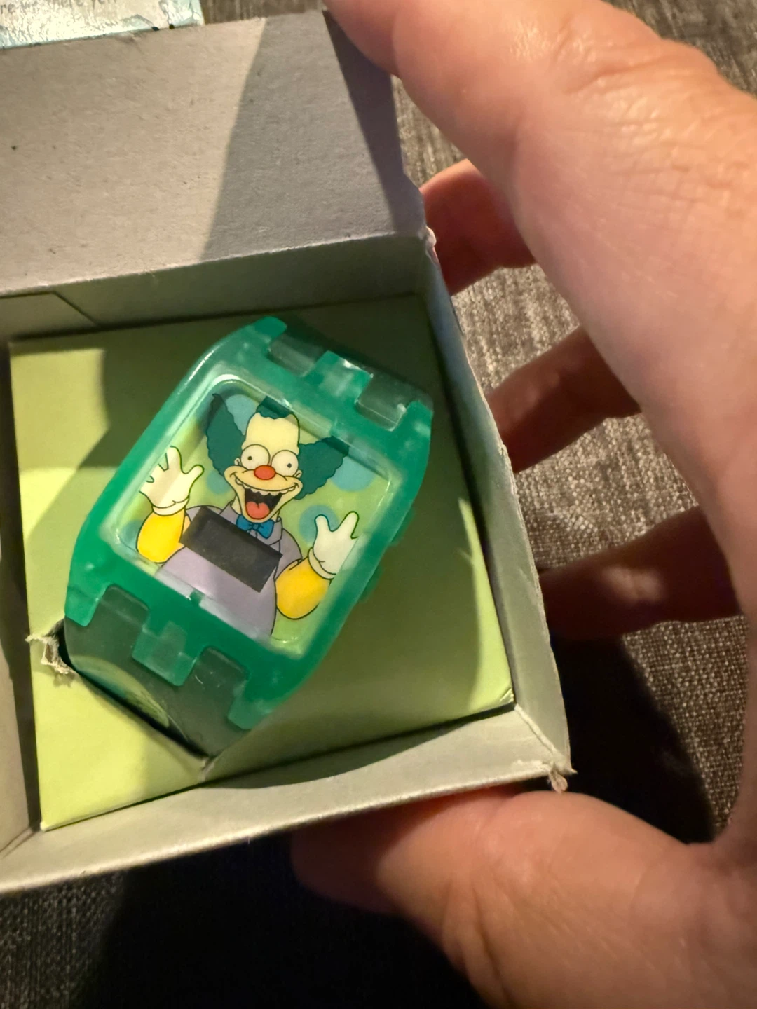 Vintage 2002 Burger King The Simpsons Talking Watch - photo 5