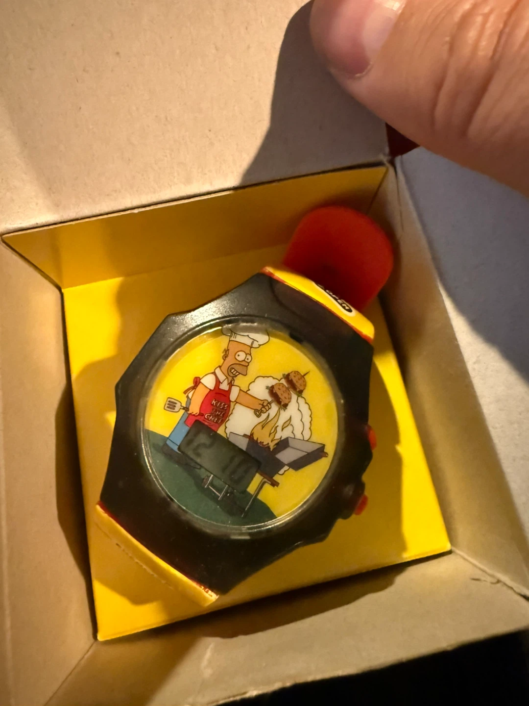 Vintage 2002 Burger King The Simpsons Talking Watch - photo 3