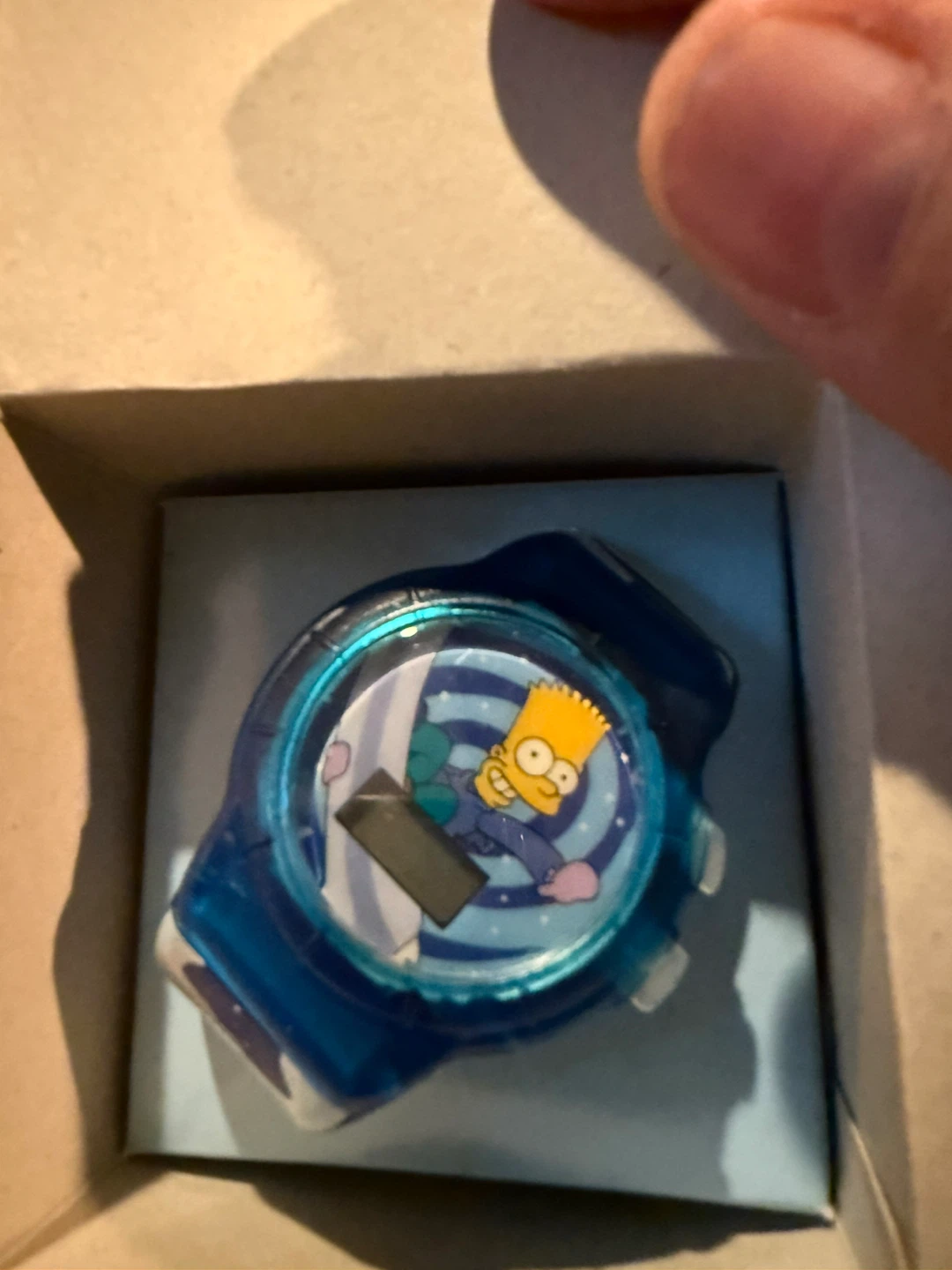 Vintage 2002 Burger King The Simpsons Talking Watch - photo 4
