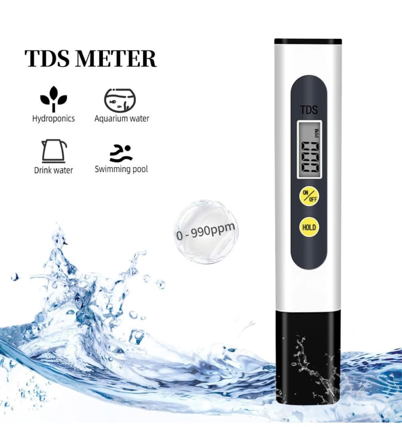 Digital TDS Water Quality Tester Meter - photo 3