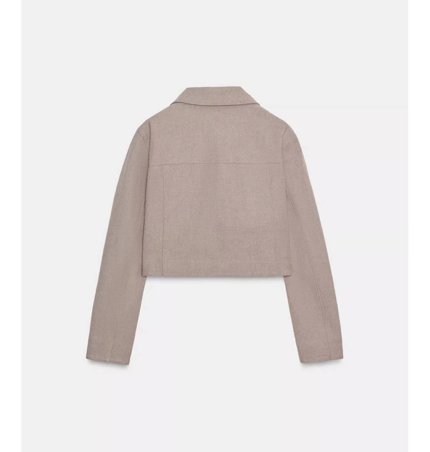ZARA Cropped Zip-Up Jacket – Size S - photo 5