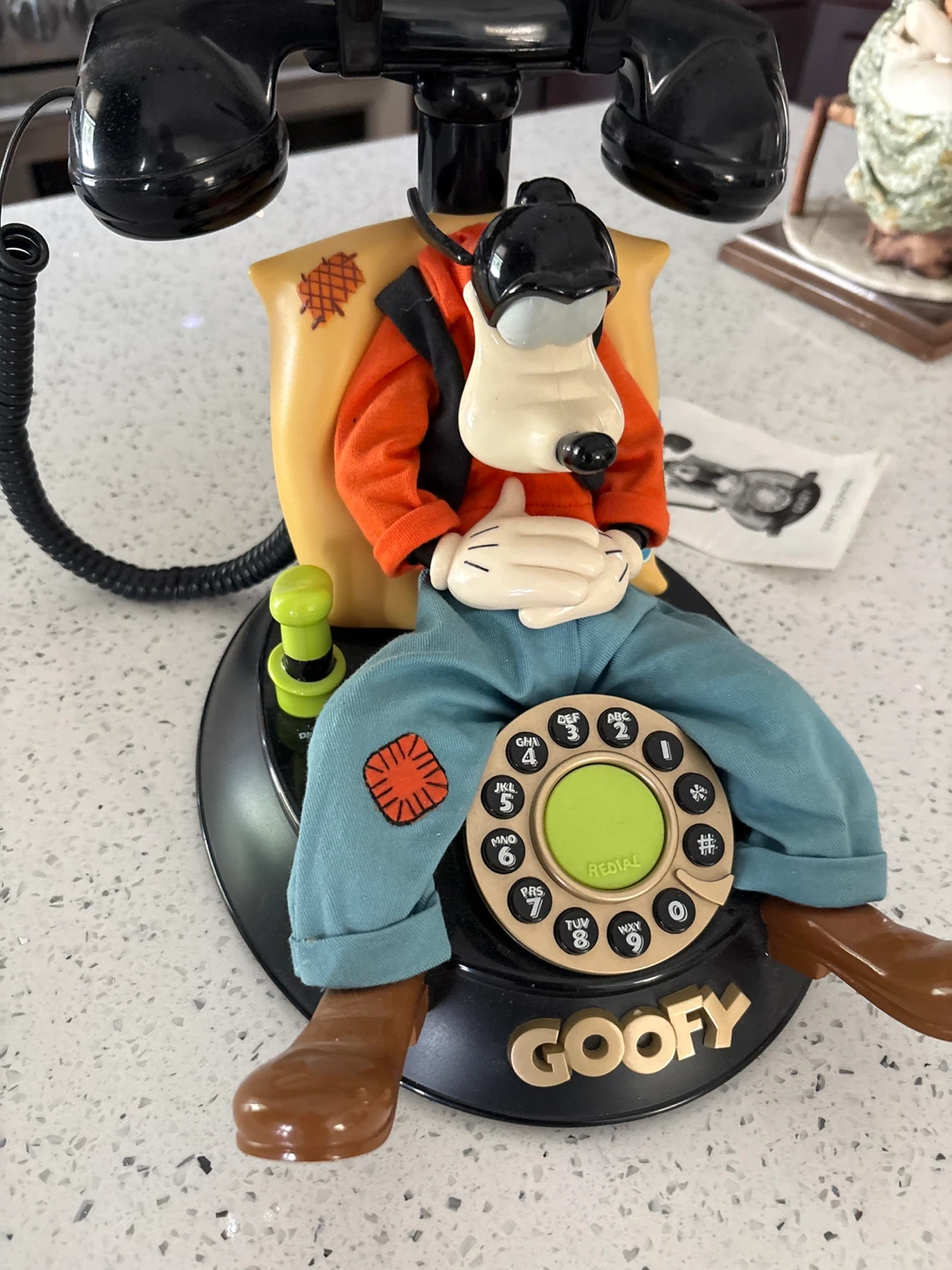 Goofy Rotary Dial Telephone