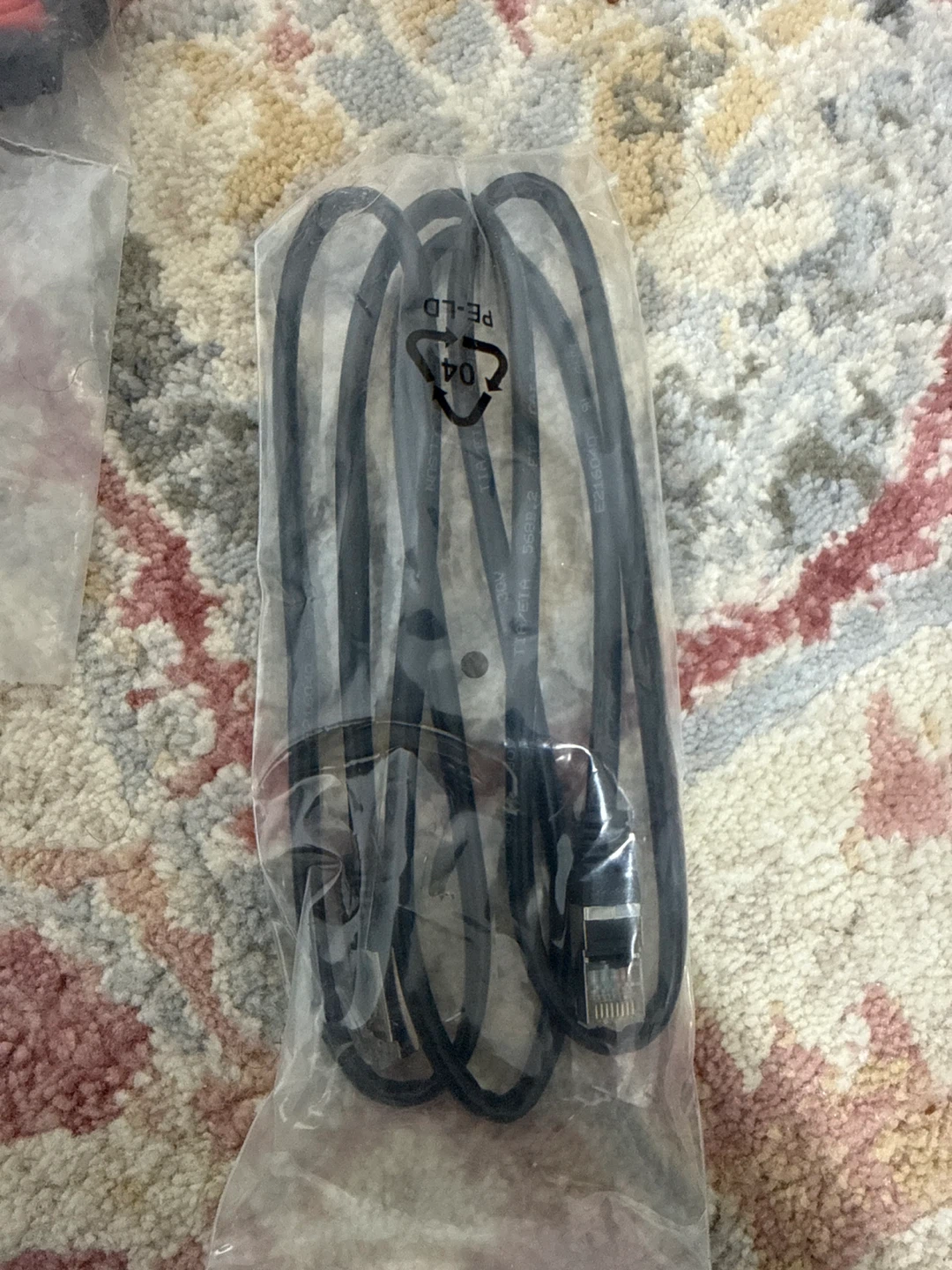 Black Network Cable