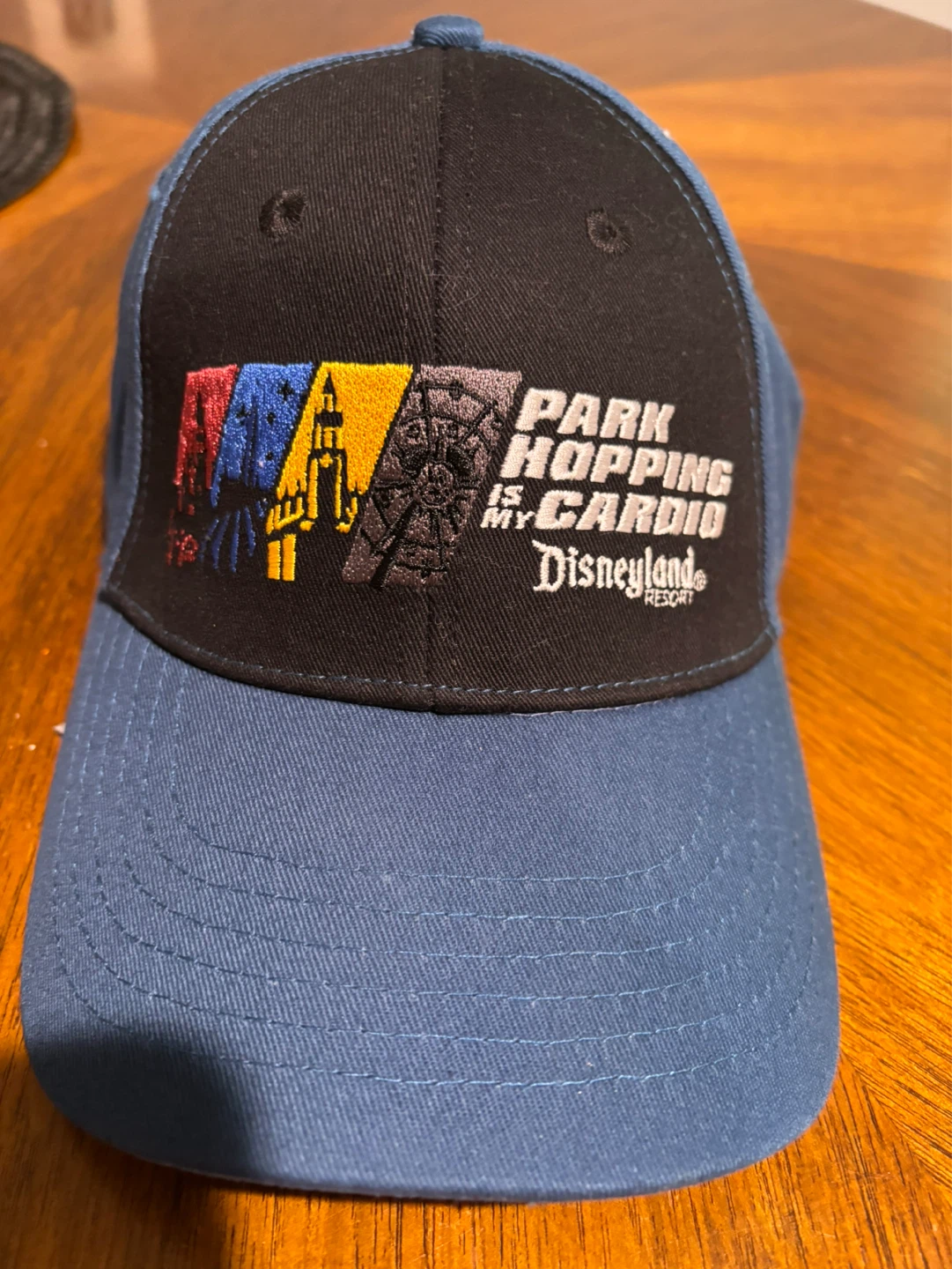Disneyland "Park Hopping Is My Cardio" Baseball Cap