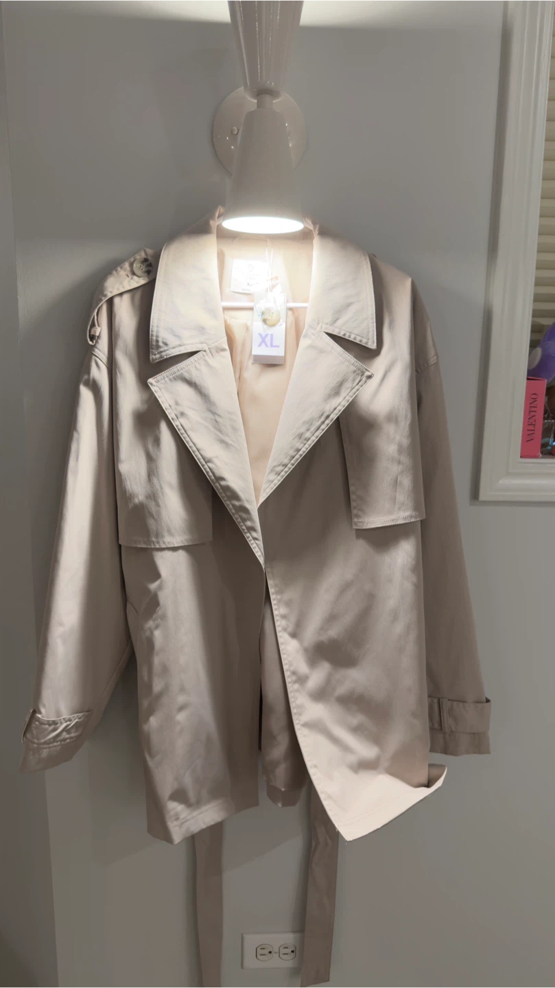Beige Trench Coat