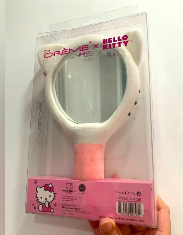 💗 New The Crème Shop x Hello Kitty Plush  Mirror 💗 - photo 4